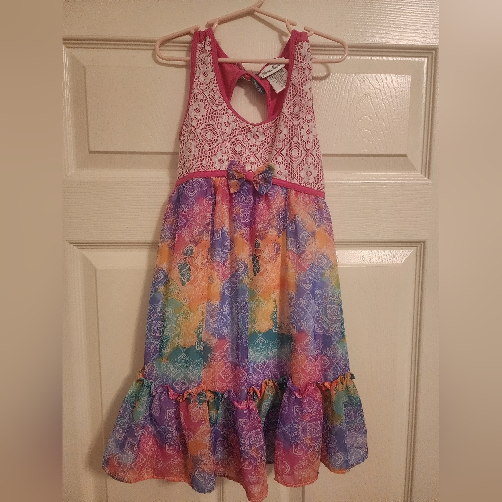 Flowy, girl's summer dress, size 8, Jona Michelle